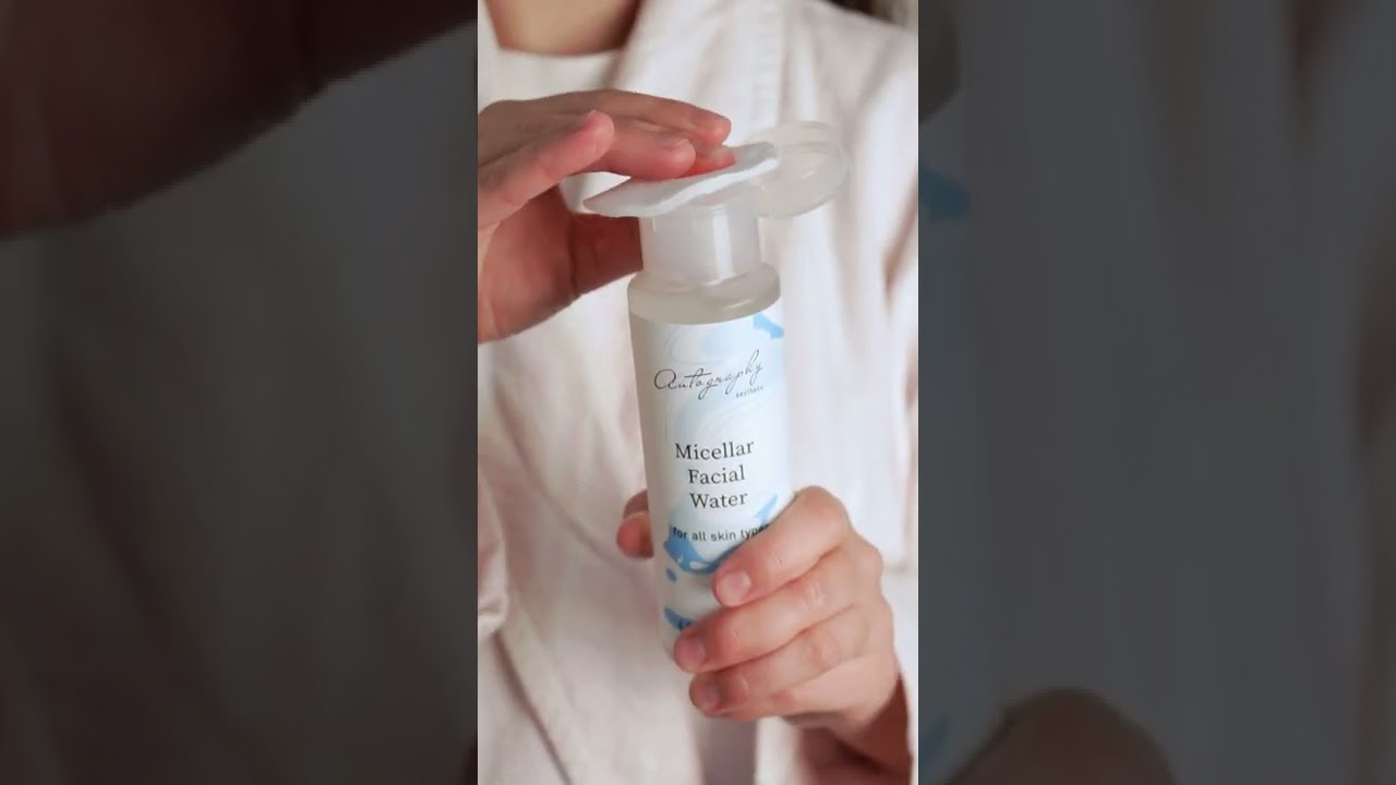 Authography Micellar water with aloe extract and panthenol for cleansing (200 ml)