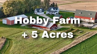 Hobby Farm + 5 Acres:  23748 Preston