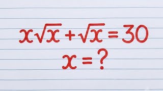 Nice Square Root Simplification Maths Problem | Algebra Problems 