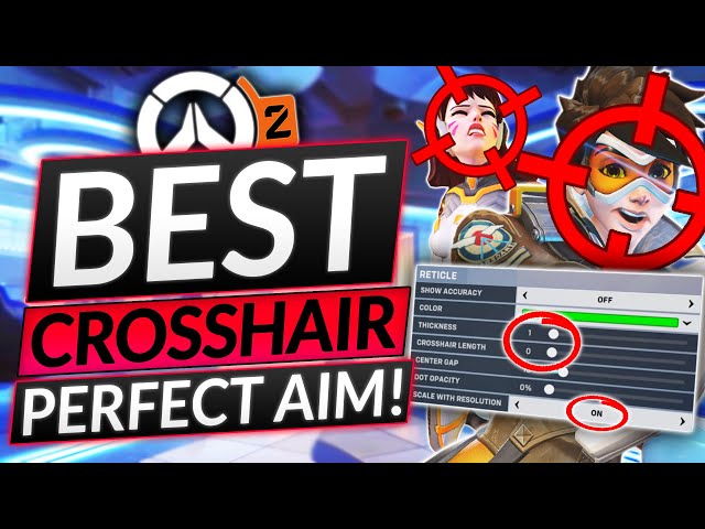 Overwatch 2 Best Crosshair Settings for Each Hero