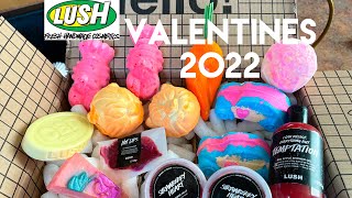 Lush Valentines 2022 products