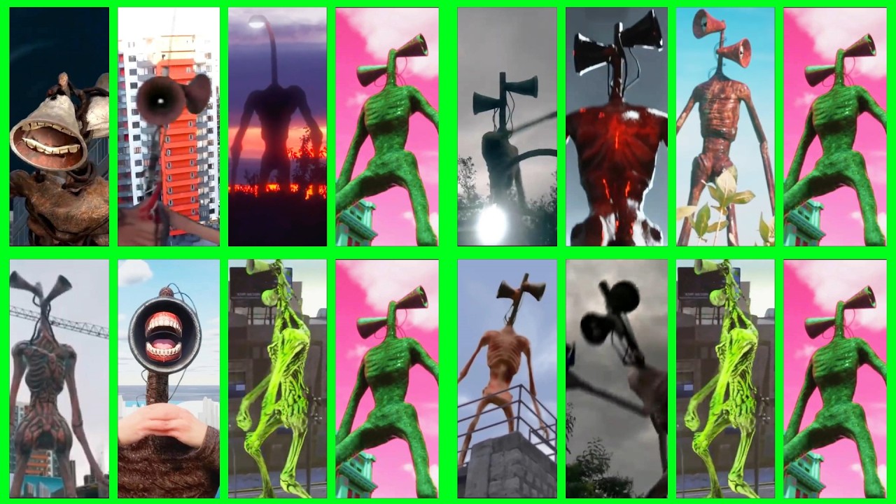 🔊👹 When Siren Head Starts Coffin Dancing  Full Horror Meme #coffindance #sirenhead