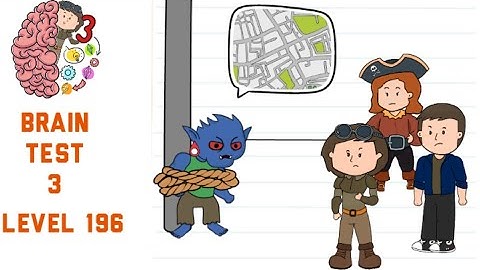 Brain Test 3 Level 196 The minion should give the location of the prisoners Walkthrough