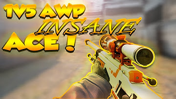 1v5 AWP Clutch - No Armour