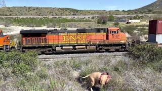 Mamouth Mega Monster Port Stack Train!  Chugging Hard to Conquer Steep Cajon Pass Uphill Grade! Profile
