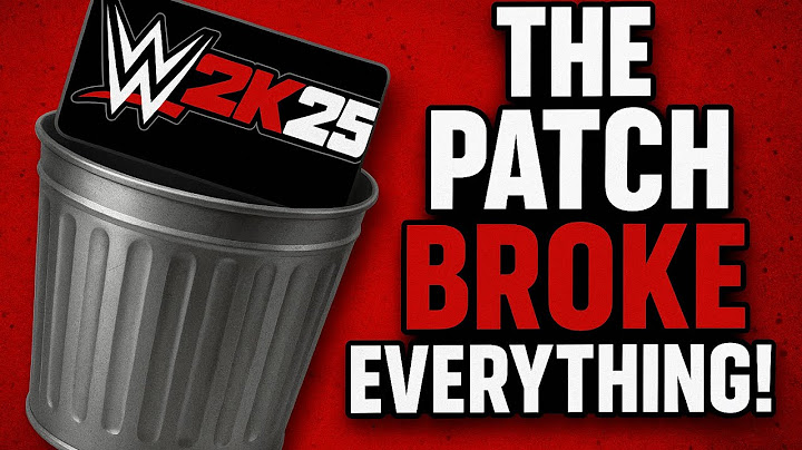 The Worst Patch in WWE 2K History? WWE 2K25 Is UNPLAYABLE (Rant)