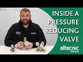 How does it work  inside a pressure reducing valve prv