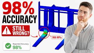 98% Accuracy… But the FEA Conclusion Was Wrong | Meshing 06
