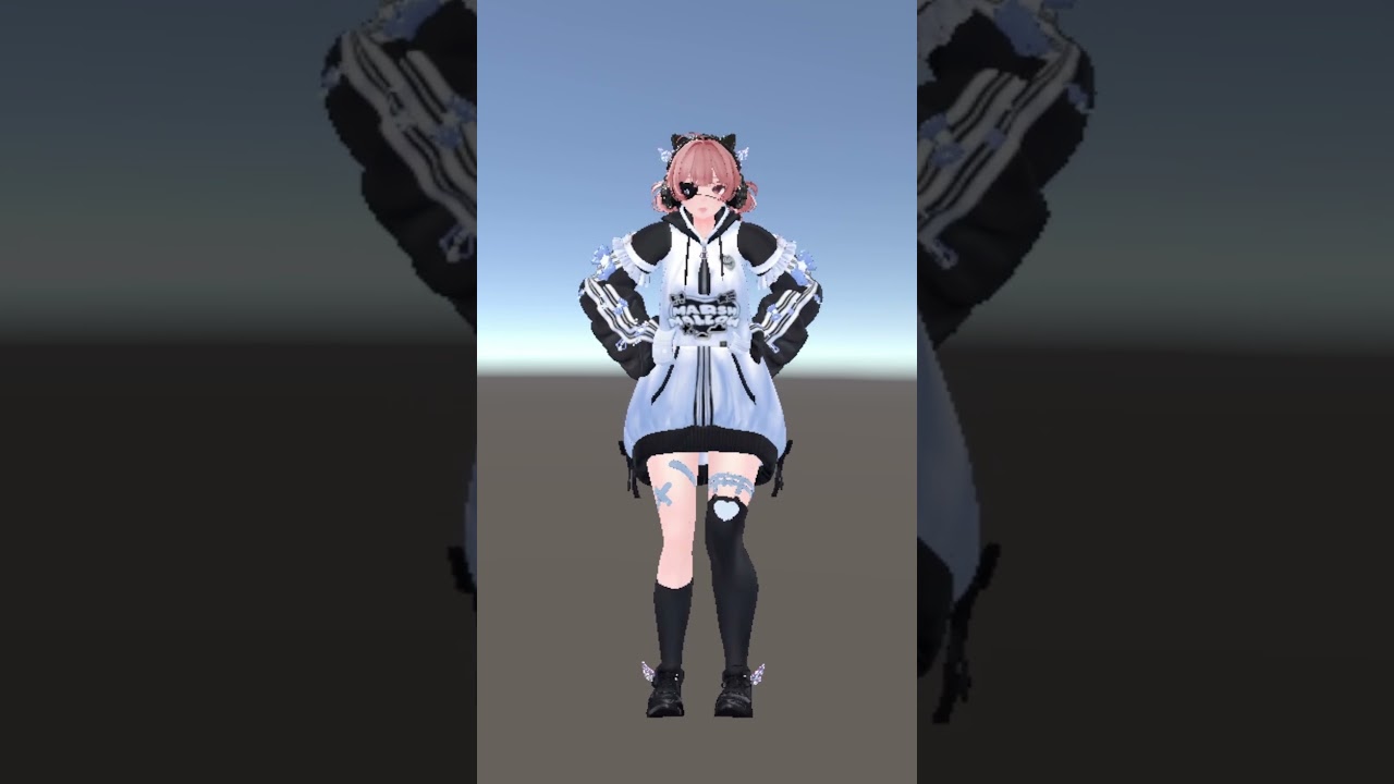 Magica Clothの設定を確認中 #クレエジイパンダ　#vtuber