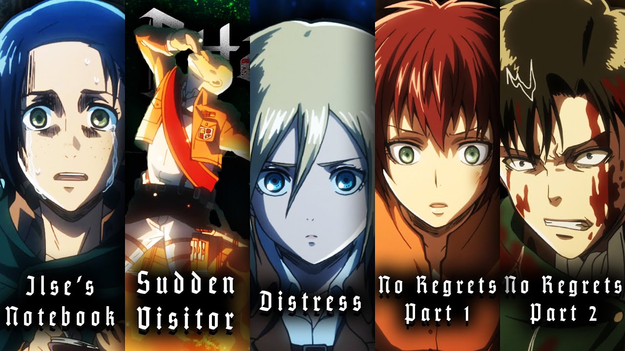 Attack on Titan OVAs REACTION | Ilse's Notebook, Distress, Sudden