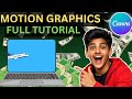 How To Create Motion Graphics for FREE in 2026 | Canva Free Tutorial #viral #video 