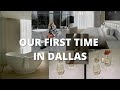 Our first time in dallas  hall arts hotel suite tour dining at ellies random bts