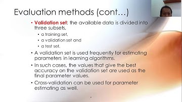 Data Mining : Pertemuan 3   Metode evaluasi