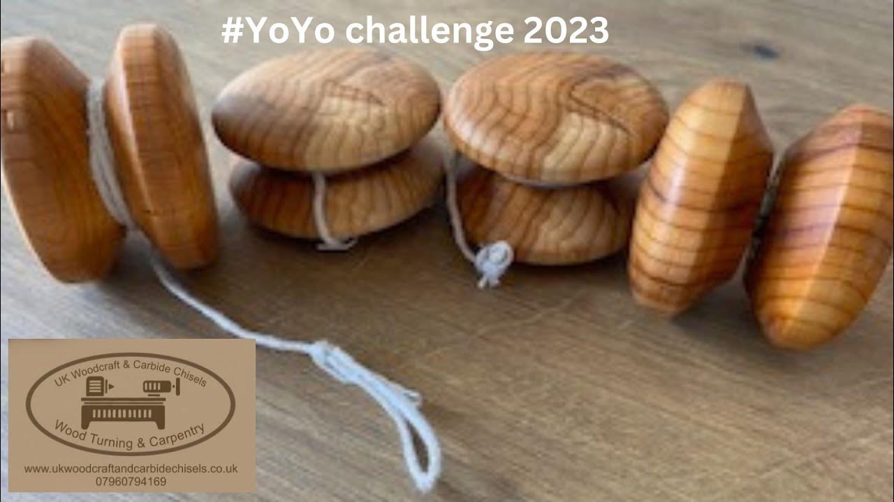 Woodturning Yoyo challenge 2023 YouTube