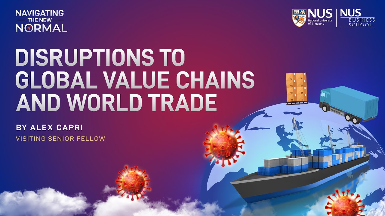 Disruptions to Global Value Chains and World Trade