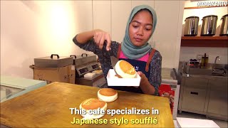 FLUFFY, SOFT and JIGGLY Japanese Souffle at Couples Cafe
