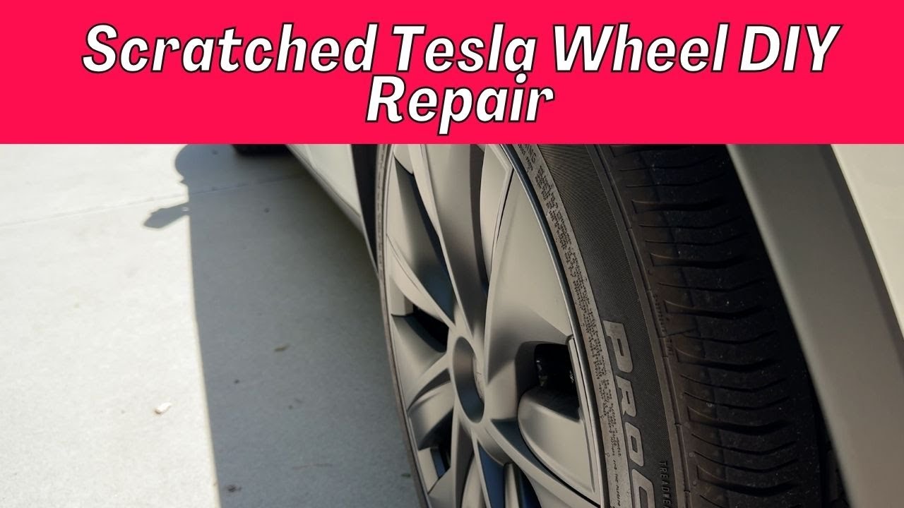 Step-by-Step: Repair Tesla Wheel Damage