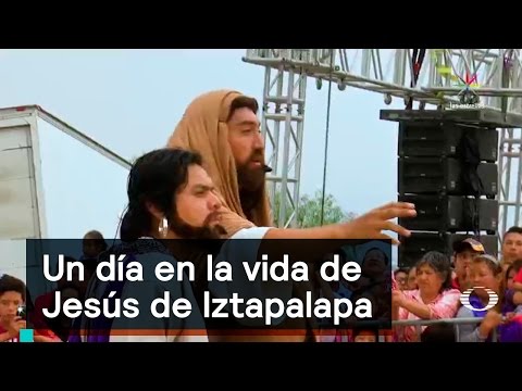Semana Santa Iztapalapa 2017: Jesús - Iztapalapa - Denise Maerker 10 en punto -