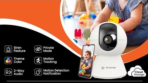 Secureye wireless camera S-PT10 || Installation Video