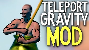 GRAVITY CONTROL + TELEPORTING | Getting Over It Durf Mod UPDATE [version 1.59] [DEC 2019]