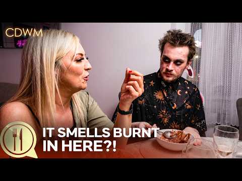 She Burnt The Main Course At The Worst Possible Time! | 4K | Come Dine With Me