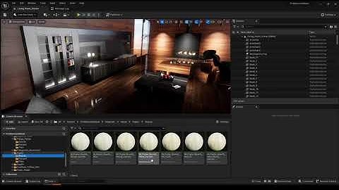 Pro Materials Wood for Unreal Engine (Demostration Video)