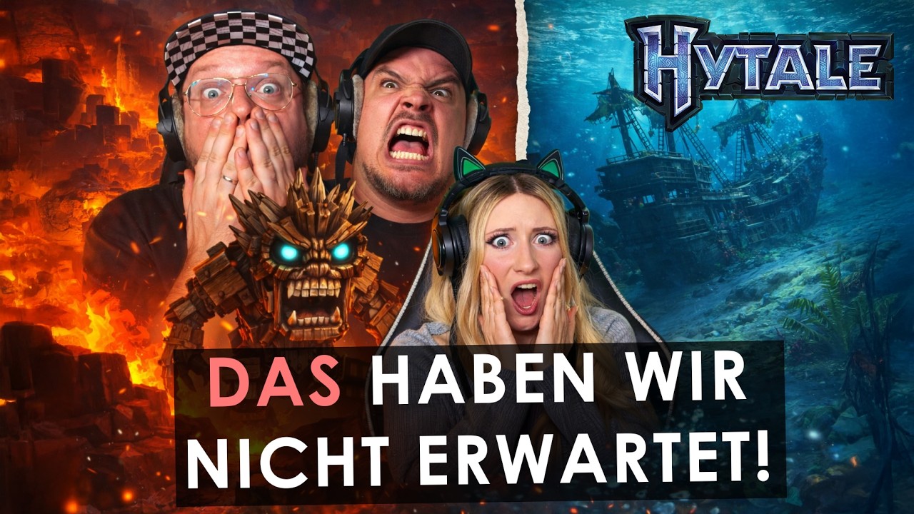 Wir entdecken ein VERSUNKENES SCHIFF! 😳 | Hytale Multiplayer
