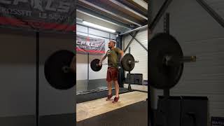 1 snatch high pull 2'' pause + 1 squat snatch