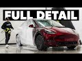 Full exterior detail  tesla model y