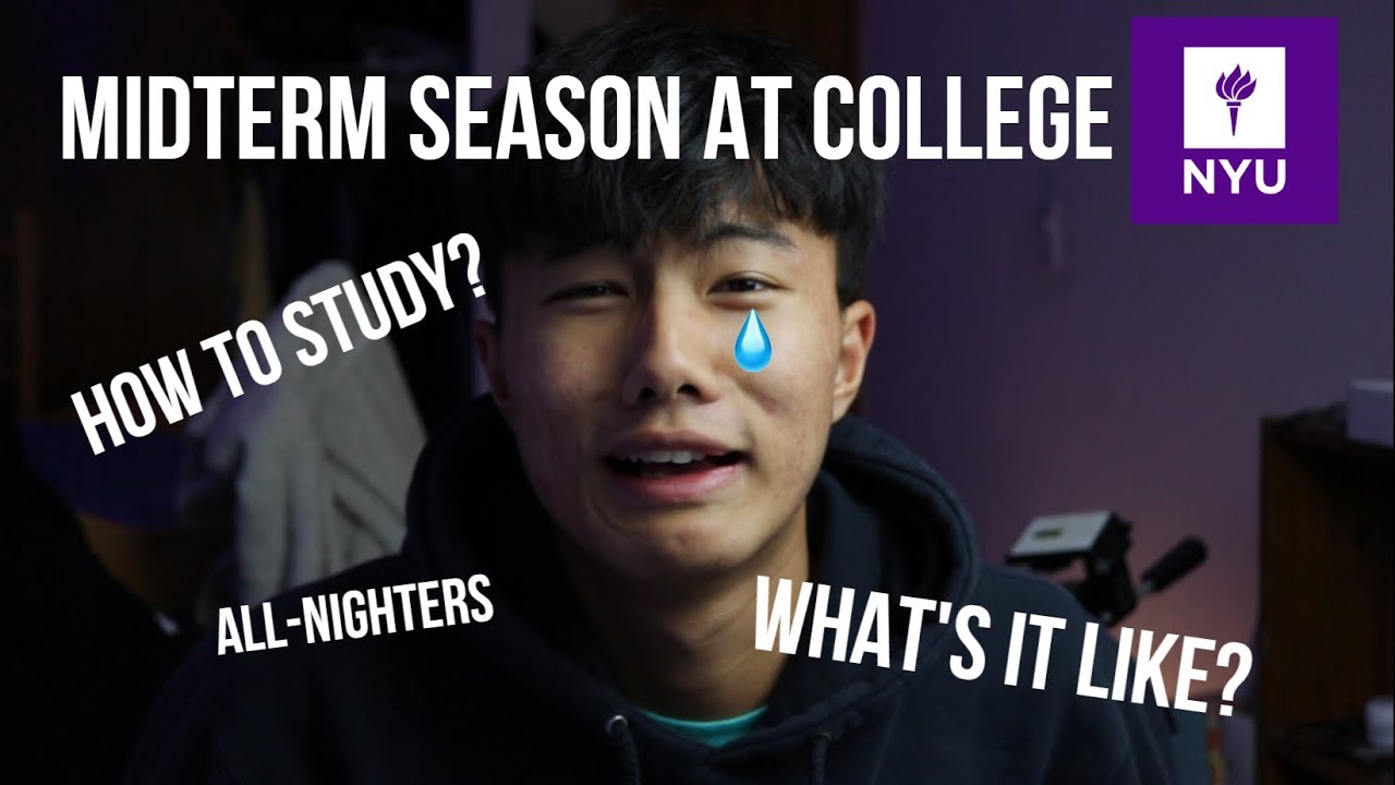 Studying for MIDTERMS in COLLEGE (NYU Edition) YouTube