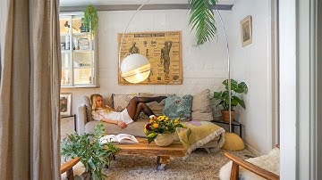 A Boho Scandinavian Loft in Copenhagen | Apartment Tour | Interior Design Home Living
