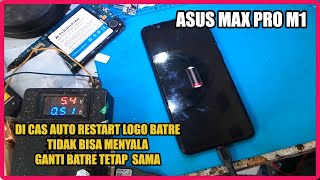 Asus Zenfone Max Pro M1 Nyala Mati Logo Baterai merah