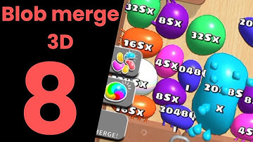 Blob merge 3D: Unlock 4Sx 8Sx 16Sx 32Sx 64Sx 128Sx 256Sx 512Sx 1024Sx 2048Sx (Sextillion)