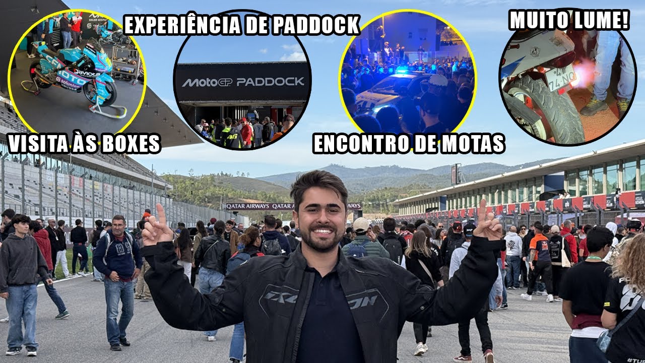 A MINHA 1ª VEZ NO MOTOGP!!! - COMO É ESTAR NO PADDOCK?