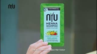 NYU Henna Shampoo Hair Colour - 10 Tahun Lebih Muda Cuma 10 Menit!