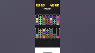 【Ball sort puzzle】  Level 3615