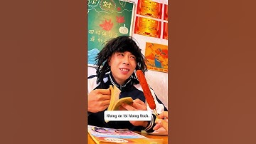 Nhận bài học khi bán đồ ăn vặt trong lớp. #mukbang #anvat #haihuoc