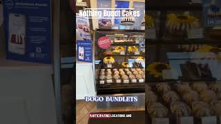 Nothing Bundt cakes BOGO Bundlets! #nothingbundtcakes