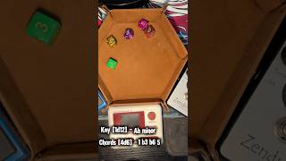 Rolling dice for guitar loop day 286 #livelooping #guitar #dnd
