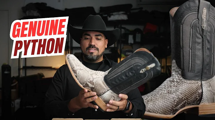 ALFA Wester Wear Authentic Python Cowboy Boot Review