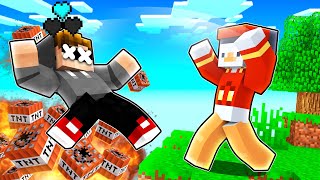 I KILL END WARRIOR with OP TNT TRAP! (Minecraft HEROES 3)
