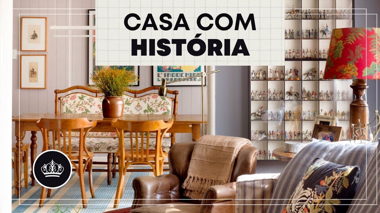 APARTAMENTO com CARA de CASA e respeito à HISTÓRIA