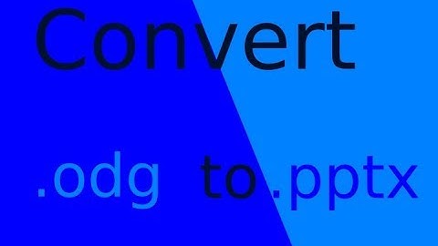 Save LibreOffice Presentation as PPTX or PDF