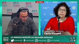 Vizzotti:“Nosotros no autorizamos a nadie, el agradecimiento de Sylvia fue por haber sido escuchada”