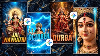🔥 Trending Navratri Video Editing with Google Gemini | Navratri Reels Editing AI Tutorial screenshot 1