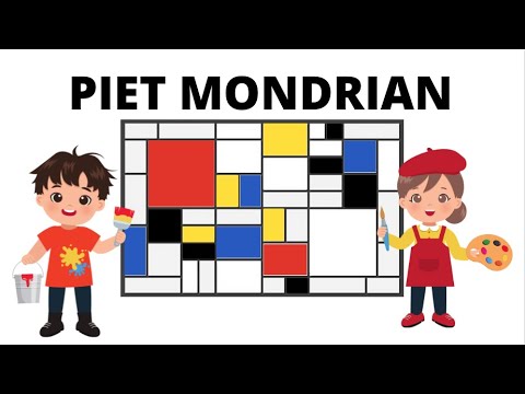 PIET MONDRIAN - L'ARTE PER BAMBINI