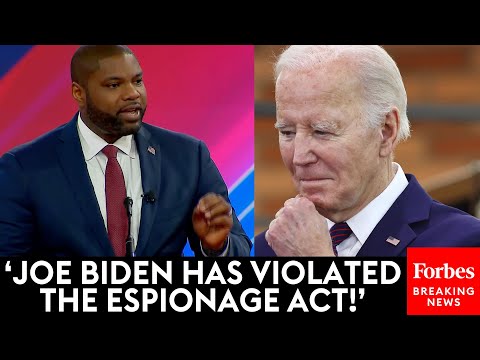 BREAKING NEWS: Byron Donalds Calls For Prosecution Of Biden Over Espionage Act At CPAC 2024