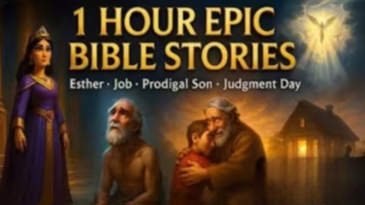 Bible Stories ♥️ Esther / Job / Prodigal Son And Judgement Day ♥️ 