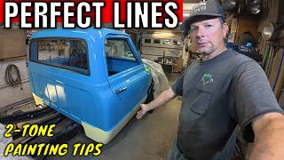 Details Matter:  Masking 2-Tone Paint and Body Lines Perfectly