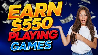Get Paid $550 Just To PLAY GAMES (UNLIMITED PAYPAL CASH) - Make Money Online 2022 screenshot 2